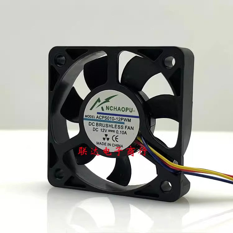 ACP5010-12PWM 50mm DC12V 0.10A 4pin CPU chassis Cooling fan