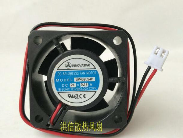 Original BP402024H DC24V 0.18A 40*40*20MM 2 wire inverter fan