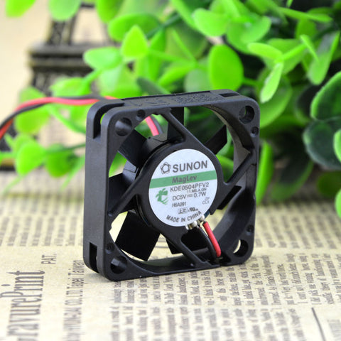New original Taiwan SUNON / Sunon 5V 0.7W KDE0504PFV2 4cm 4010 silent fan