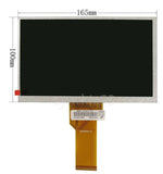 7 Inch LCD For KORG PA4X LCD Display With Touch Screen Digitizer 5mm Thickness