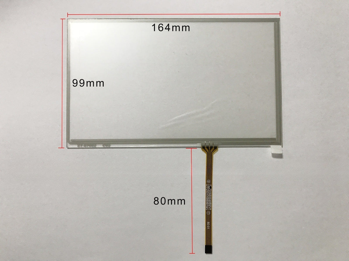 7" inch 4-wire Touch screen Digitizer 164mmx99mm Fit for DJ070NA-03A LCD Panel