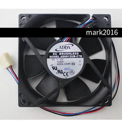 ADDA AD0812UB-C7B DC12V 0.20A 8CM 4pin 80*80*20mm Computer cooling fan