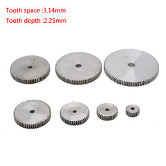 1 Mod 12T-150T Spur Gear 45# Steel Thickness 10mm Motor Pinion Transmission Gear