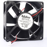 2pcs New original inverter cooling fan D08A-24TS2 8025 24V 0.23A
