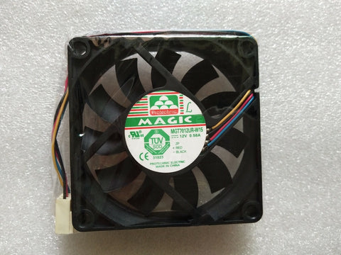Magic MGT7012UR-W15 Fan 12V 0.58A 70*70*15mm 4Pin