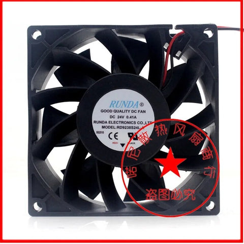 RD9238S24L-A DC24V 0.41A 9238 welding machine frequency converter cooling fan
