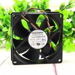 FOXCONN PVA080G12H-P00 DC12V 0.60A 8025 8CM 4-Wire Cooling Fan