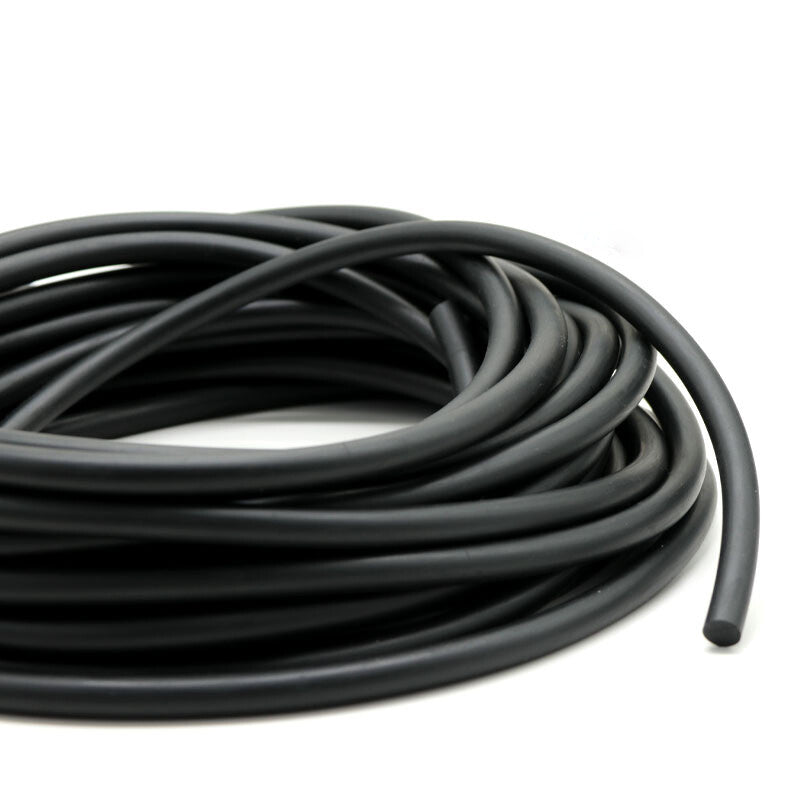 33ft Dia 5mm Solid NBR Sealing Strip Oil Resistance Nitrile Rubber Round Strip
