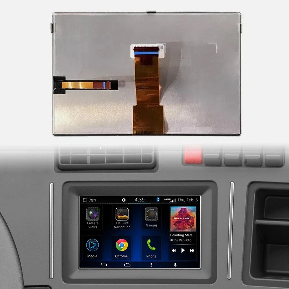 7 inch LCD For Kenworth T880 T680 PACCAR Navigation LCD Display Replacement