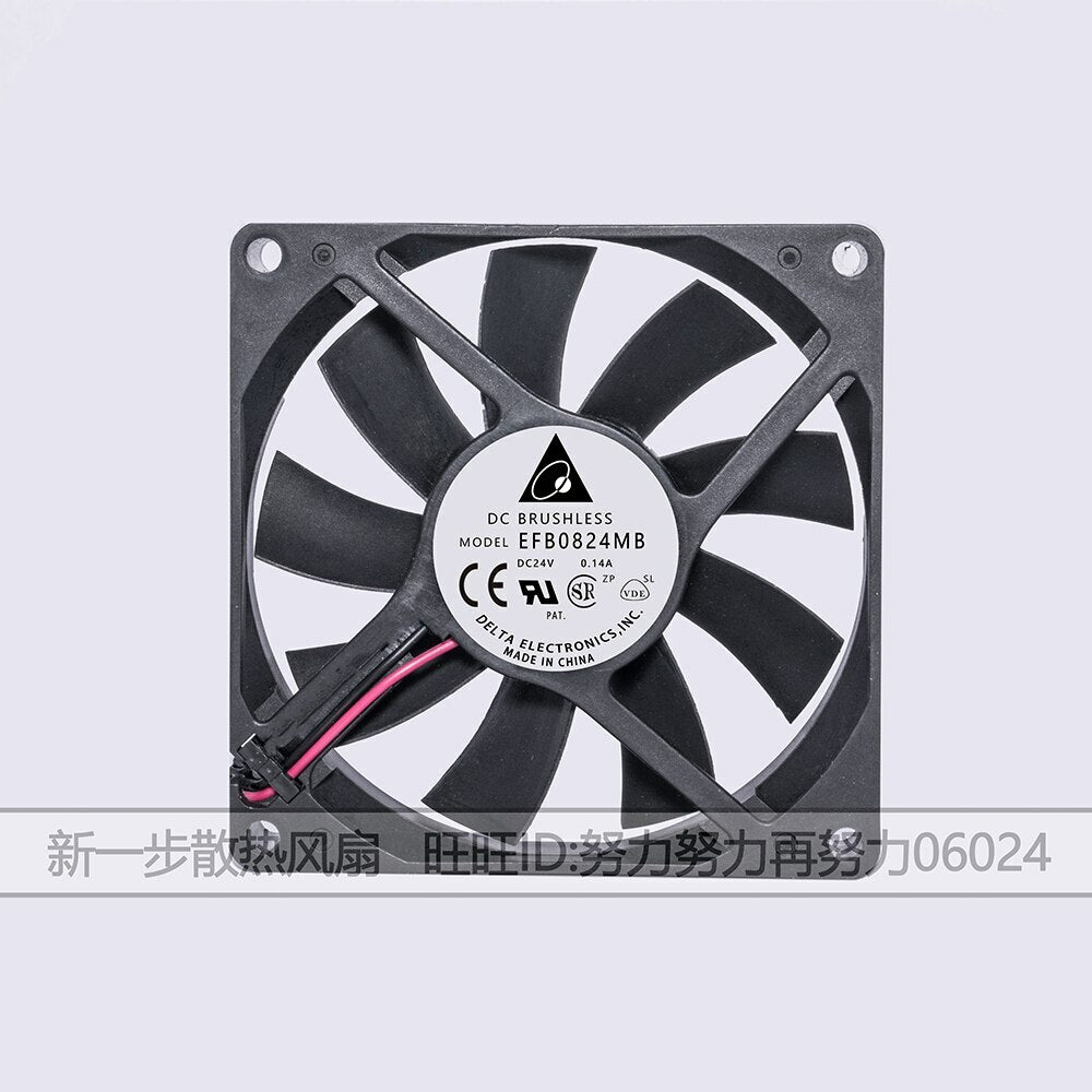 NEW DELTA EFB0824MB 8015 DC24V 0.14A frequency cooling fan