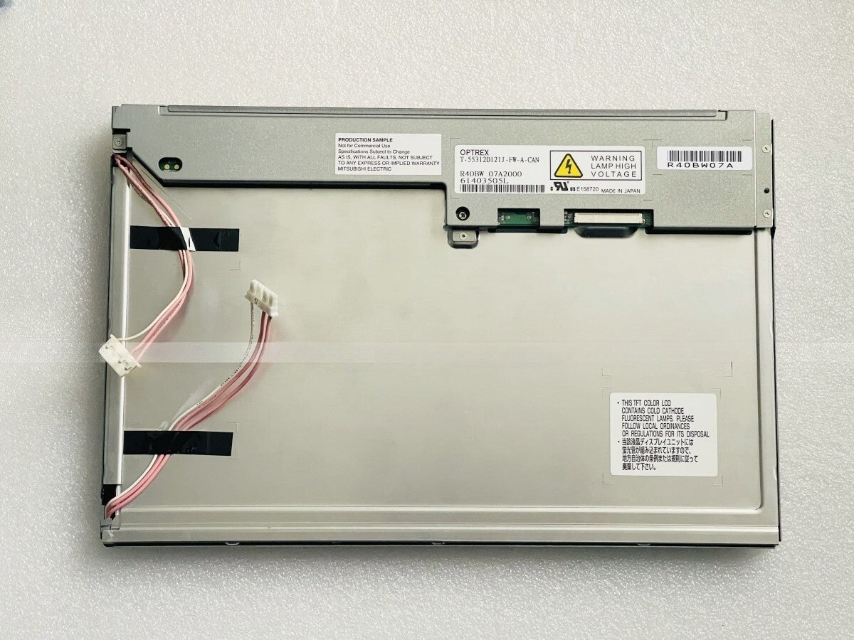 12.1" inch T-55312D121J-FW-A-CAN LCD Screen Display Panel 90 Days Warranty