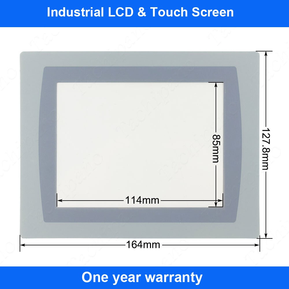 Touch Screen for 2711P-T6C21D8S PanelView Plus with Protective Film