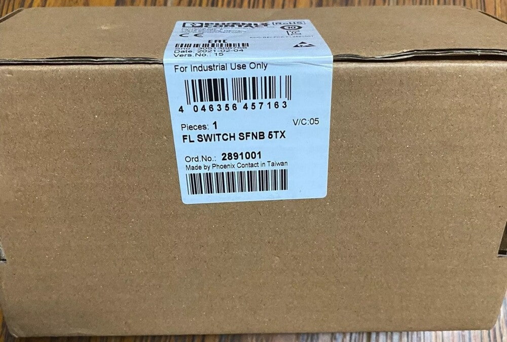 1PC New PHOENIX CONTACT FL SWITCH SFNB 5TX Ethernet Switch 2891001 Fast delivery