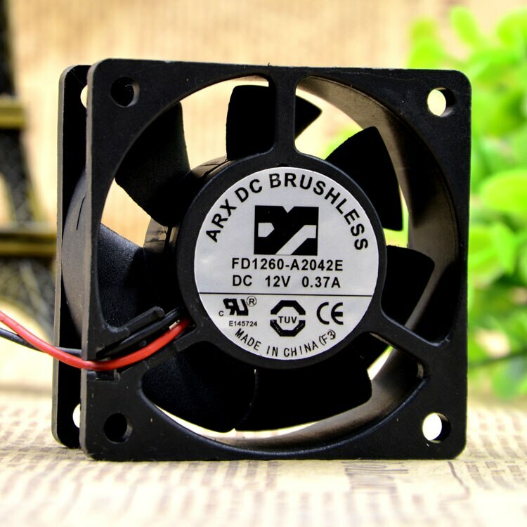 ARX FD1260-A2042E 12V 0.37A 6025 6CM Motor protection cooling fan