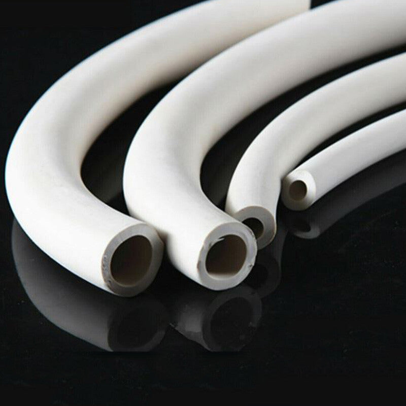Dia 2mm~19mm White Rubber Vacuum Tube Laboratory Hose Pipe High Quality Inner