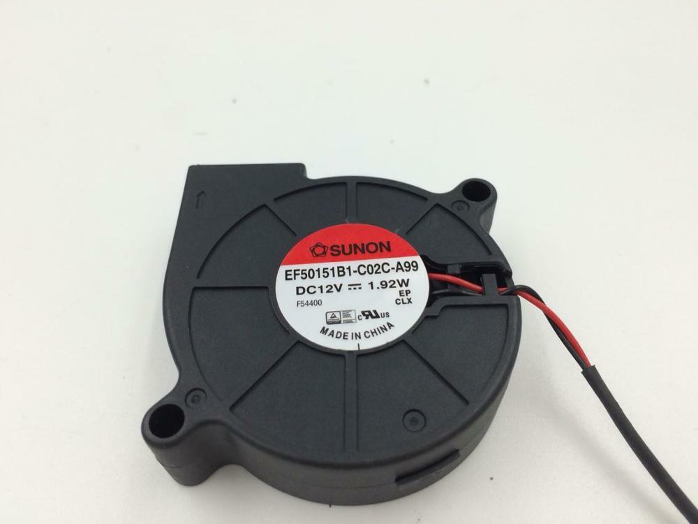 Sunon EF50151B1-C02C-A99 5015 12V 1.92 W 50*50*15mm 2pin fan
