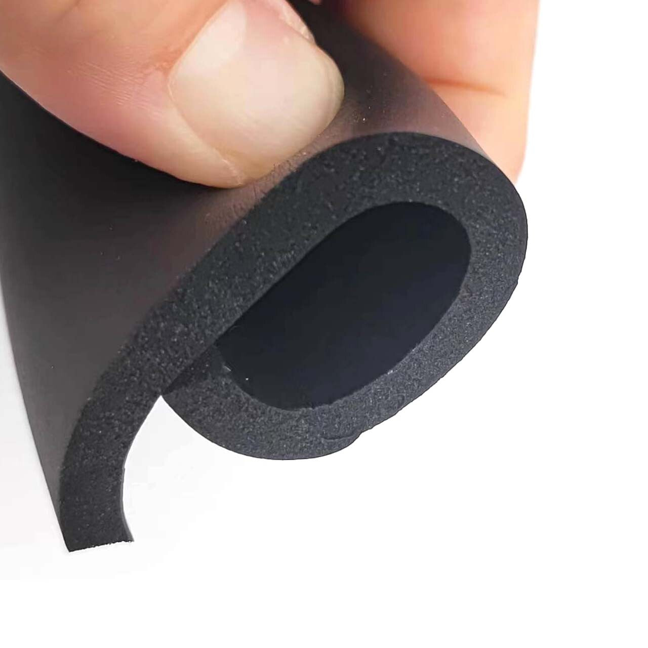 1M 39 Inch Lagging Sponge Foam Insulation Pipe Handle Bars Rubber Tube Fitness