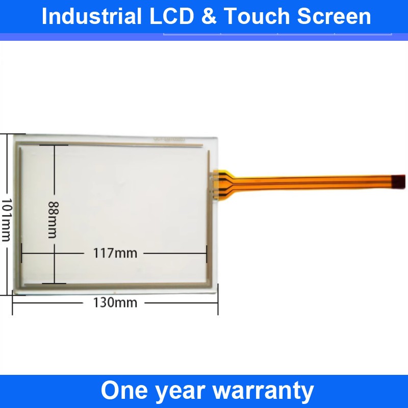 Touch Screen Panel Glass Digitizer PanelView Plus 600 2711P-T6C8A 2711P-T6C8D