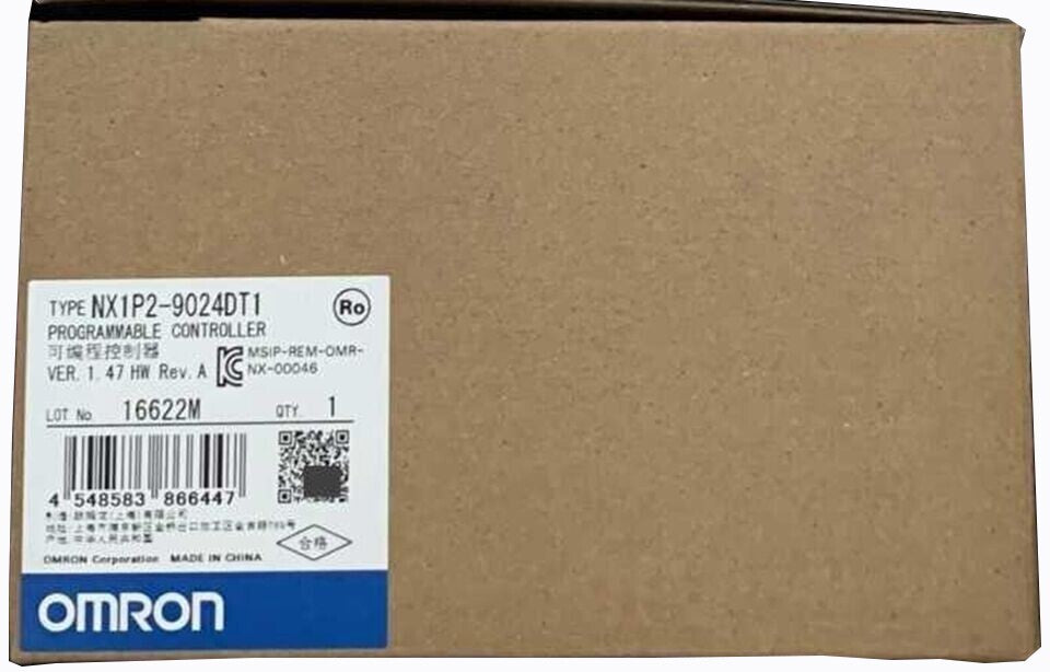 NX1P2-9024DT1 PRO OMRON NX1P29024DT1 PLC Processor Module