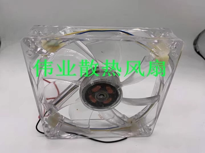 EFS EFS-12E12H 12V 0.38A USB Colour Lighting Fan