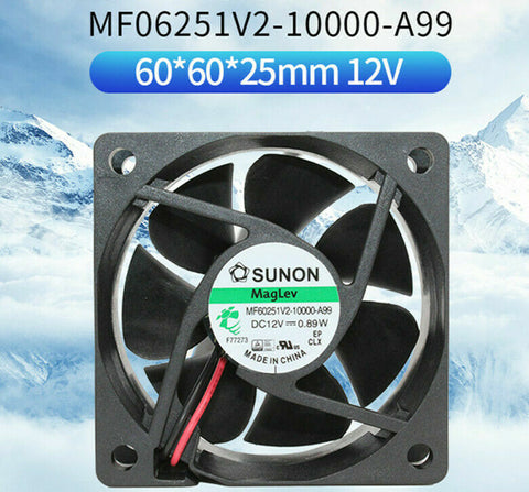 MF60251V2-10000-A99 6025 DC 12V 0.89W silent cooling fan