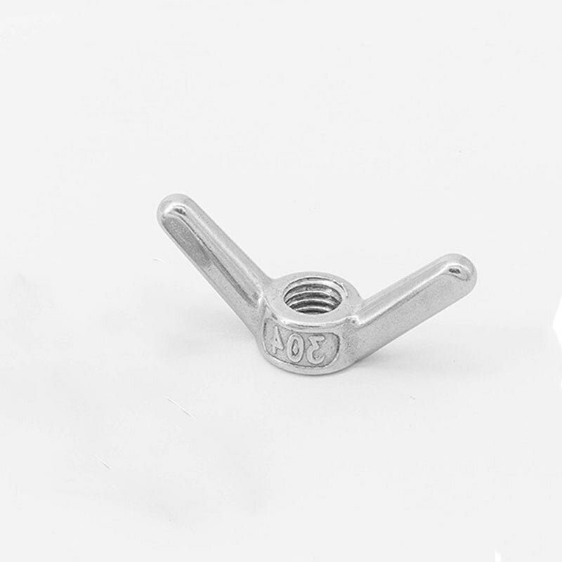 1PCS A2 Stainless Steel Ears Nut M6 M8 M10 M12 - M24 Handle Hand Nuts Fastener