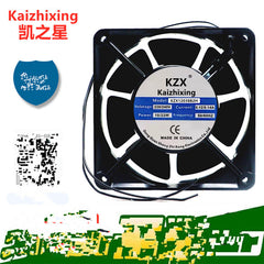 KZX Fan KZX12038B2H AC220V 12038 12cm 2 wire Aluminum frame fan