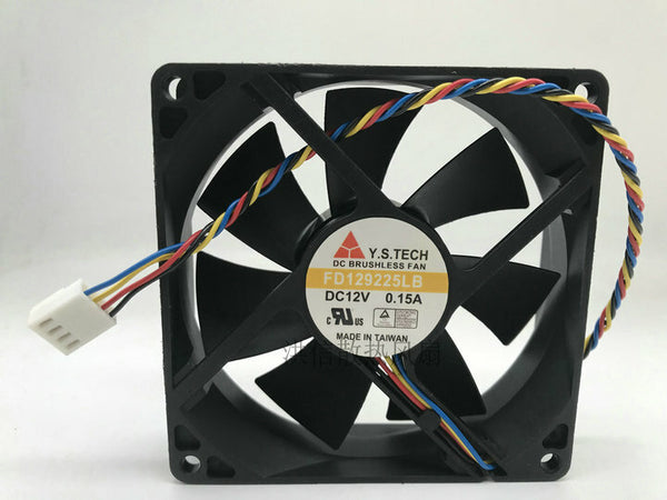 1pcs Y.S.TECH FD129225LB DC12V 0.15A 9025 PWM fan 9CM