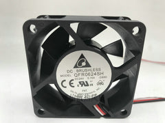 1 PC DELTA Fan QFR0624SH DC 24V 0.15A 6025 6cm 3 wire inverter cooling fan