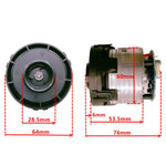 NIDEC 13F704Q820 DC22.2V 350W High Speed DC Brushless Fan Vacuum Cleaner Motor