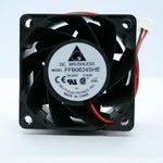 Original Delta 6cm 6038 24V 0.40A FFB0624SHE 60*60*38MM 2 lines fan