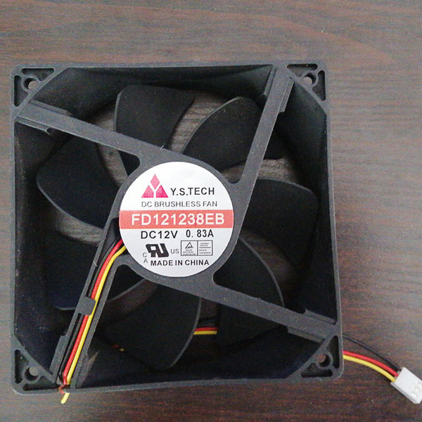 Y.S.TECH FD121238EB Graphics card cooling fan DC12V 0.83A 3Pin