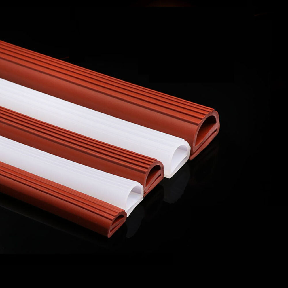e-Shape Silicone Rubber Sealing Strip 12mm-25mm Window Oven Door Seal Gasket