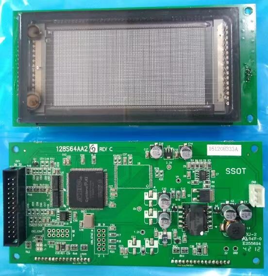 New LCD Display Screen VFD 128S64AA2G For 90 days warranty