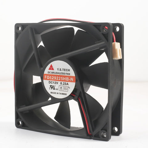 1PCS Y.S.TECH FD129225HB-N fan DC12V 0.23A 90*90*25mm 2pin