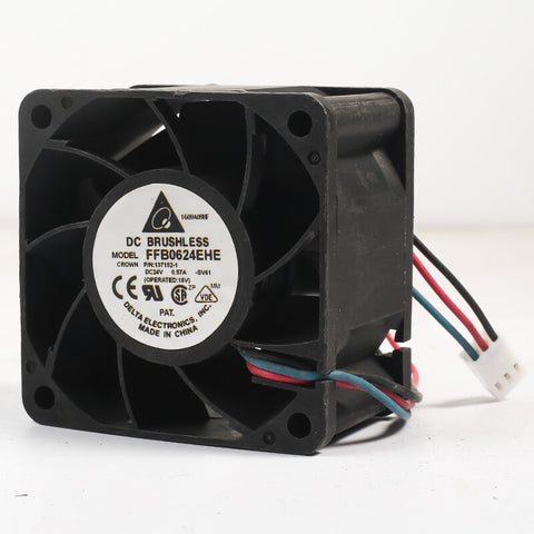 1pcs DELTA FFB0624EHE fan DC24V 0.57A 3pin 60*60*38mm 6cm