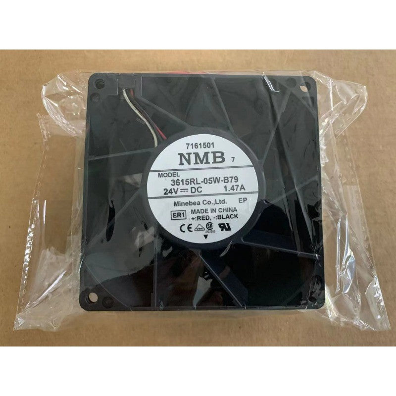1pc NMB 3615RL-05W-B79 90MM 9238 24V 1.47A high air volume cooling fan