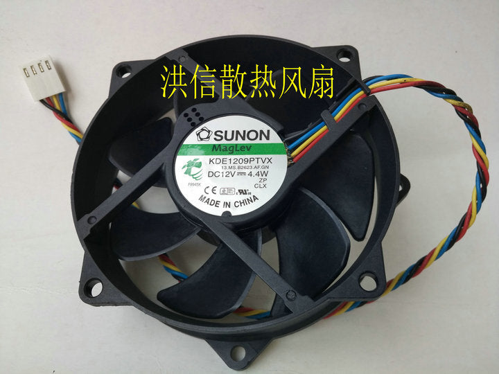 SUNON 9CM 90*90*25MM KDE1209PTVX 12V 4.4W 4Pin Cooling Fan