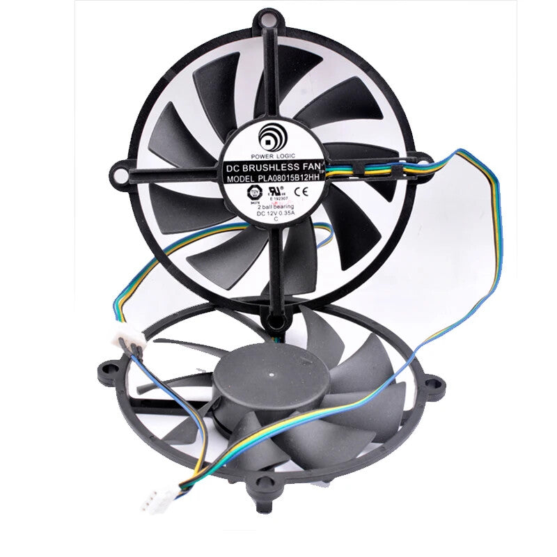 2Pcs/Lot PLA08015B12HH 12V 0.35A 85mm GTS250 450 graphics card cooling fan