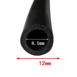 Waterproof Pipe EPDM Rubber Foam Sponge Seal Strip Round Dia.3mm 4mm 6mm-20mm