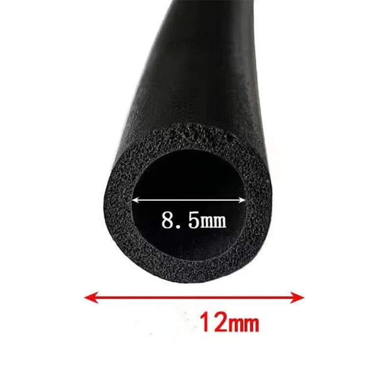 Waterproof Pipe EPDM Rubber Foam Sponge Seal Strip Round Dia.3mm 4mm 6mm-20mm