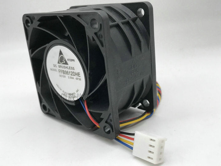 Delta 6038 12V 2.5A FFB0612DHE 6CM 60mm 4-wire cooling fan 4pin