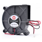 DB126015BH 6cm 6015 60mm DC12V 0.43A Ball Turbine Blower Side Blowing Fan 2PIN