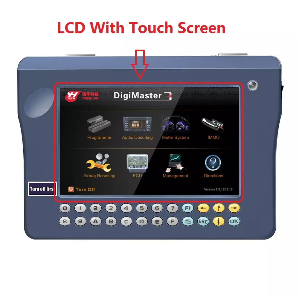 Display For Yanhua Digimaster 3 Screen LCD + Touch Glass Digitizer Replacement