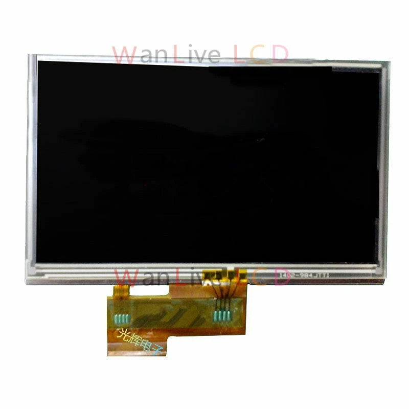 Original 5'' For A050FW03 LCD Screen display panel With Touch 67 pins 480×272