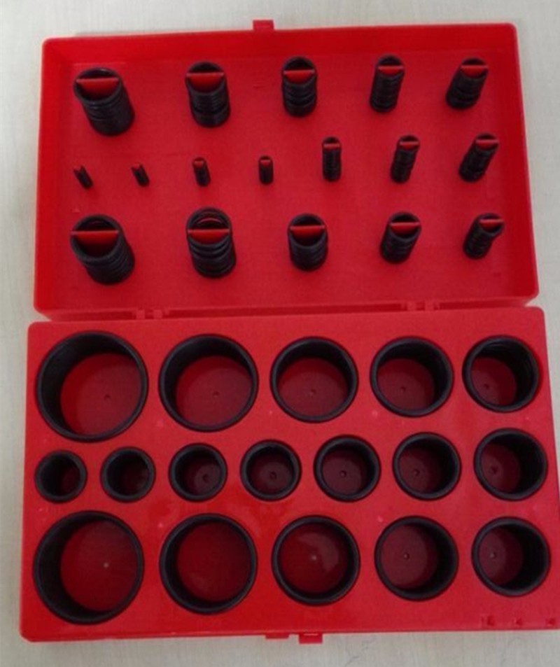 Viton Rubber O-Ring Assortment Set 32 Sizes O-Ring Repair Set Case Box 407 pcs