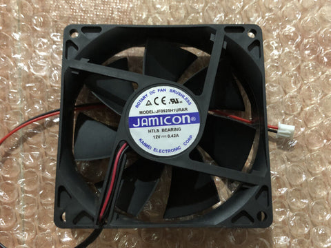 1pcs JAMICON JF0925H1URAR 9025 DC12V 0.42A 9CM chassis cooling fan