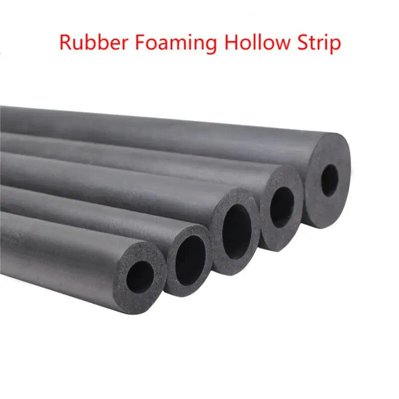 Waterproof Pipe EPDM Rubber Foam Sponge Seal Strip Round Dia.3mm 4mm 6mm-20mm