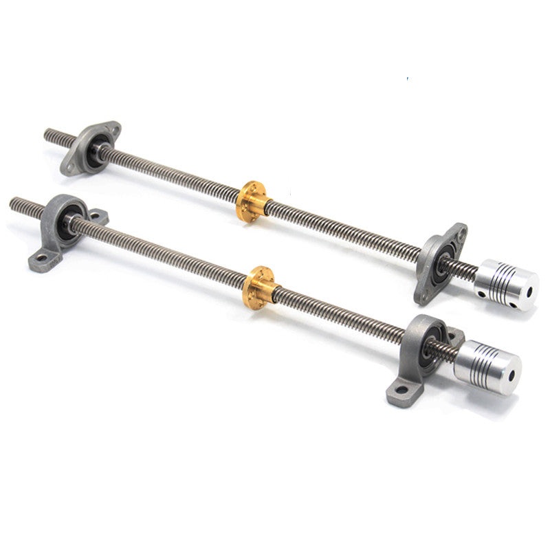 1pc T8 Trapezoidal Lead Screw Nut Pillow Bearing & Coupling For CNC 3D Printer