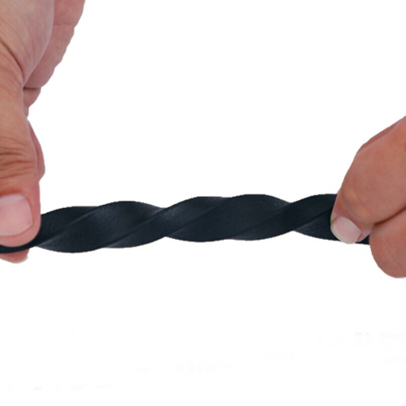 Cabinet Door Window Flat Rubber Foam Bar Seal Strip Foam Weatherstrip 1M 3.2FT
